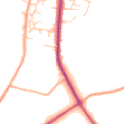 Daytime road noise heatmap for SO50 7QU