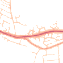 Daytime road noise heatmap for SO50 8NZ