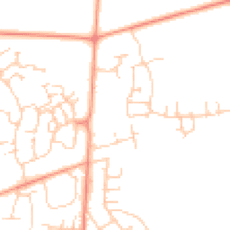 Daytime road noise heatmap for SO51 0AD