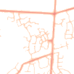 Daytime road noise heatmap for SO51 0BD