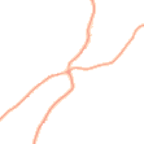 Daytime road noise heatmap for SO51 0BS
