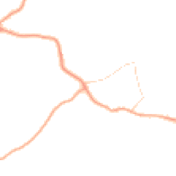 Daytime road noise heatmap for SO51 0HF