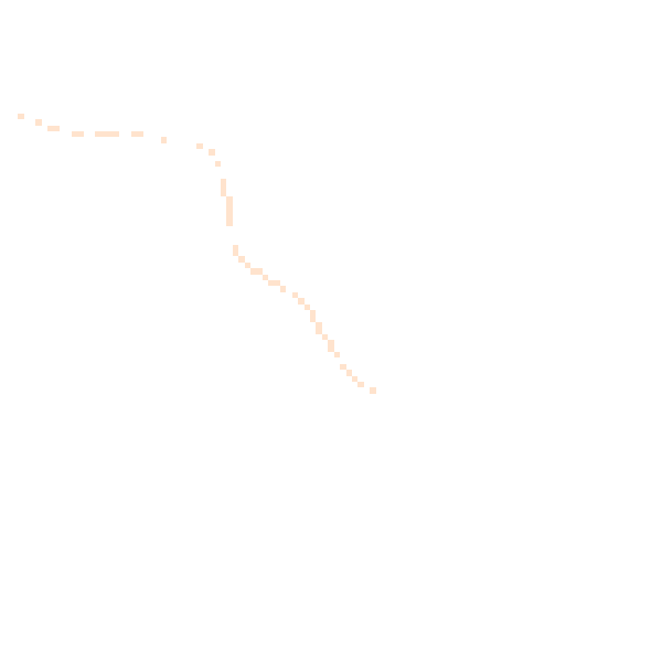 Night-time road noise heatmap for SO51 0HF