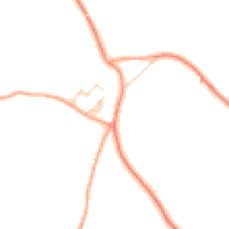 Daytime road noise heatmap for SO51 0JF