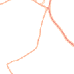 Daytime road noise heatmap for SO51 0JS