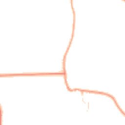 Daytime road noise heatmap for SO51 0LQ