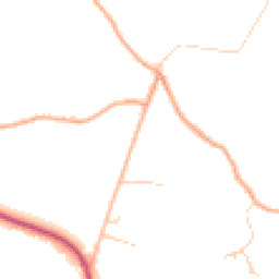 Daytime road noise heatmap for SO51 0NL