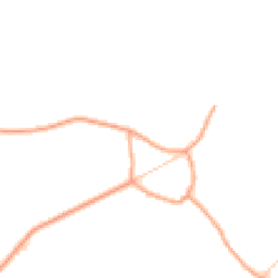 Daytime road noise heatmap for SO51 0NR