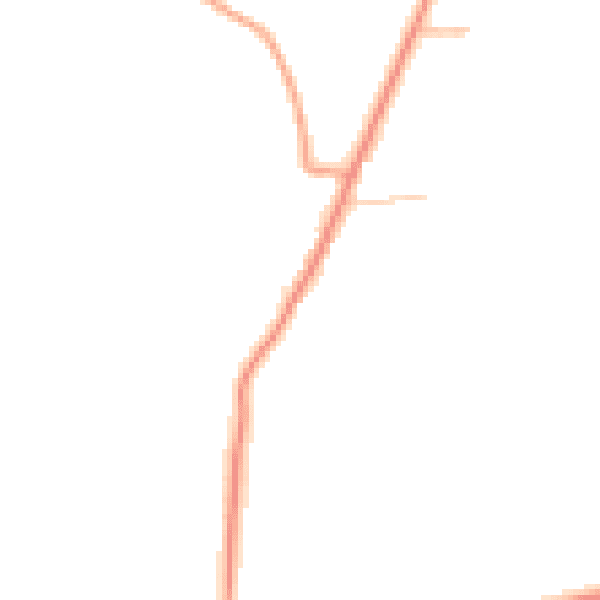 Daytime road noise heatmap for SO51 0QB
