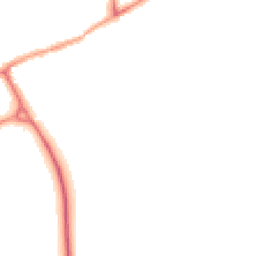 Night-time road noise heatmap for SO51 5PG