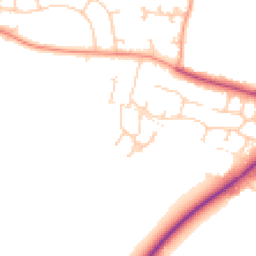 Daytime road noise heatmap for SO51 5RN