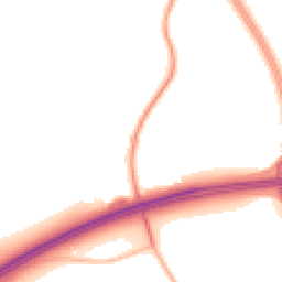 Night-time road noise heatmap for SO51 6AF