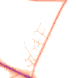 Daytime road noise heatmap for SO51 6EW