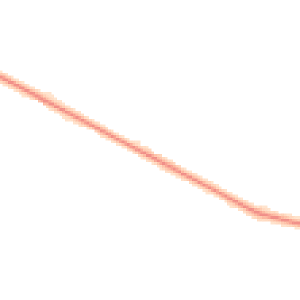 Night-time road noise heatmap for SO51 6FQ
