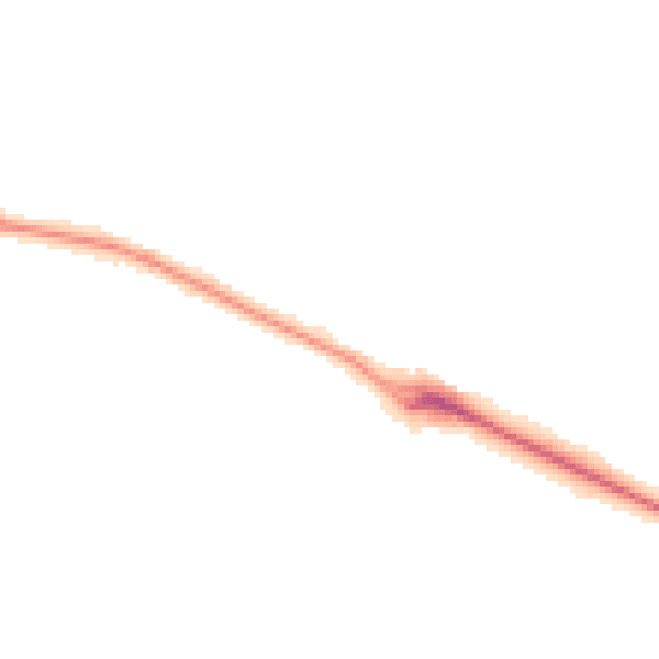 Night-time road noise heatmap for SO51 6GD