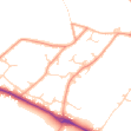 Daytime road noise heatmap for SO51 6RB