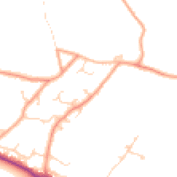 Daytime road noise heatmap for SO51 6RE