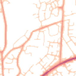 Daytime road noise heatmap for SO51 7HT