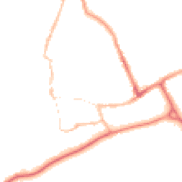 Night-time road noise heatmap for SO51 8DE