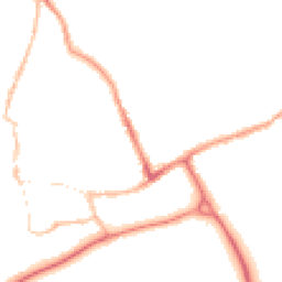 Night-time road noise heatmap for SO51 8EB