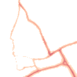 Night-time road noise heatmap for SO51 8EE