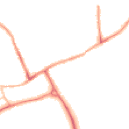 Night-time road noise heatmap for SO51 8LJ
