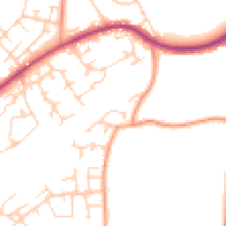 Daytime road noise heatmap for SO51 8PB