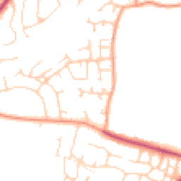 Daytime road noise heatmap for SO51 8PN