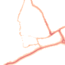 Night-time road noise heatmap for SO51 8TA