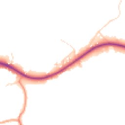Daytime road noise heatmap for SO51 9AT
