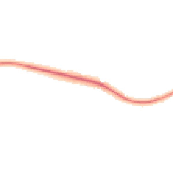 Night-time road noise heatmap for SO51 9BG