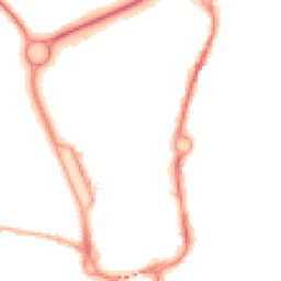 Night-time road noise heatmap for SP10 1DE