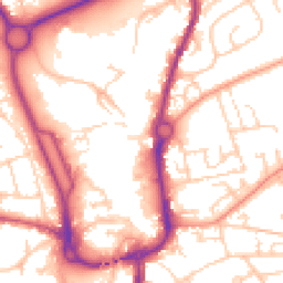 Daytime road noise heatmap for SP10 1DN