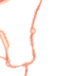 Night-time road noise heatmap for SP10 1HF