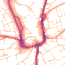 Daytime road noise heatmap for SP10 1LJ