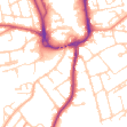Daytime road noise heatmap for SP10 2FE