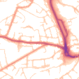 Daytime road noise heatmap for SP10 3AE