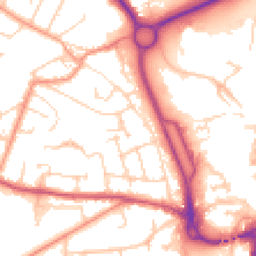 Daytime road noise heatmap for SP10 3FY