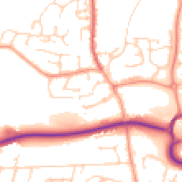 Daytime road noise heatmap for SP10 4AL