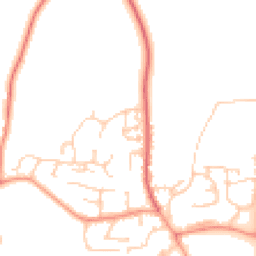Daytime road noise heatmap for SP10 4EL
