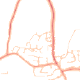 Daytime road noise heatmap for SP10 4EN
