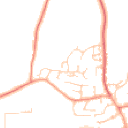 Daytime road noise heatmap for SP10 4EP