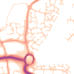 Daytime road noise heatmap for SP10 4NX