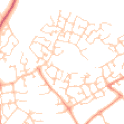 Daytime road noise heatmap for SP10 5RG