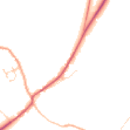 Daytime road noise heatmap for SP11 0AJ