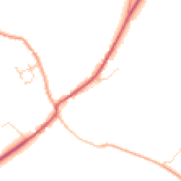 Daytime road noise heatmap for SP11 0AL