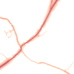 Daytime road noise heatmap for SP11 0AP