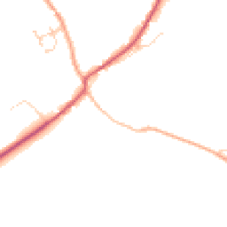 Daytime road noise heatmap for SP11 0AX
