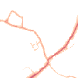 Daytime road noise heatmap for SP11 0BG