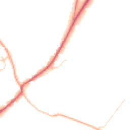 Daytime road noise heatmap for SP11 0DA